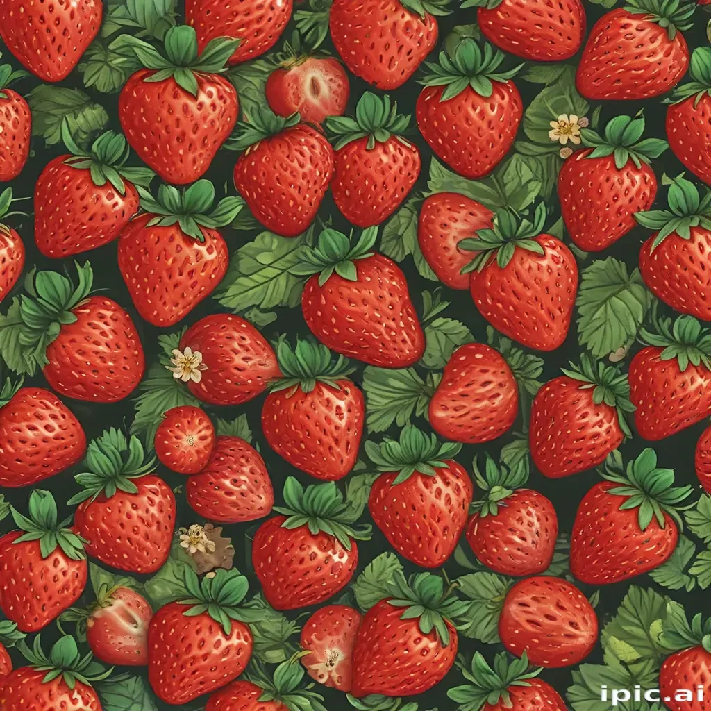 strawberry wallpaper iphone