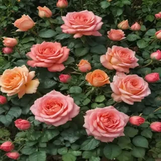 rose border