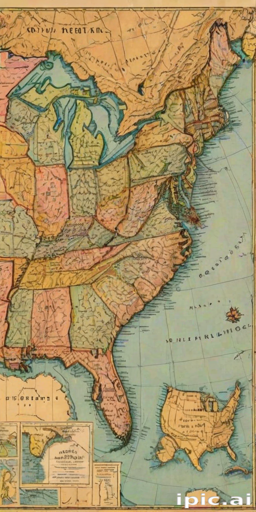 map of the usa states