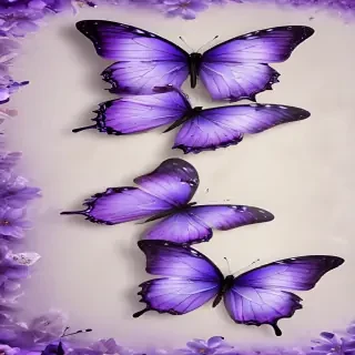 purple butterfly images
