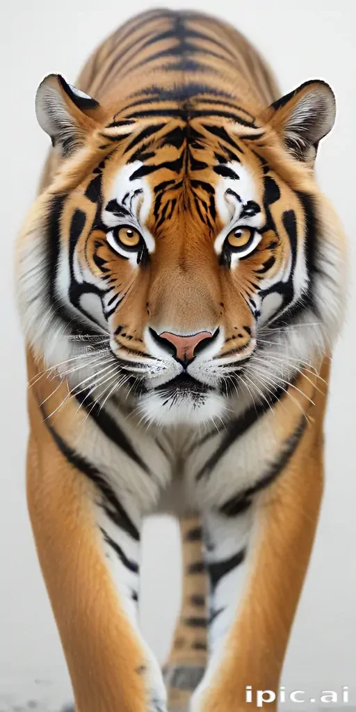 transparent tiger