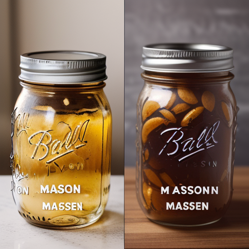 wide mouth mason jars vs regular