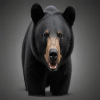 black bear png