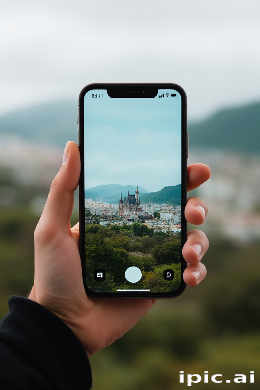 holding a phone