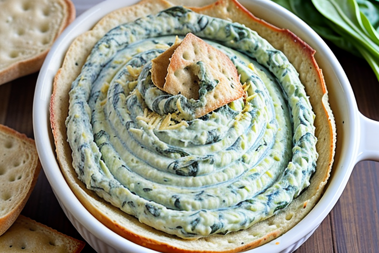 alton brown spinach artichoke dip