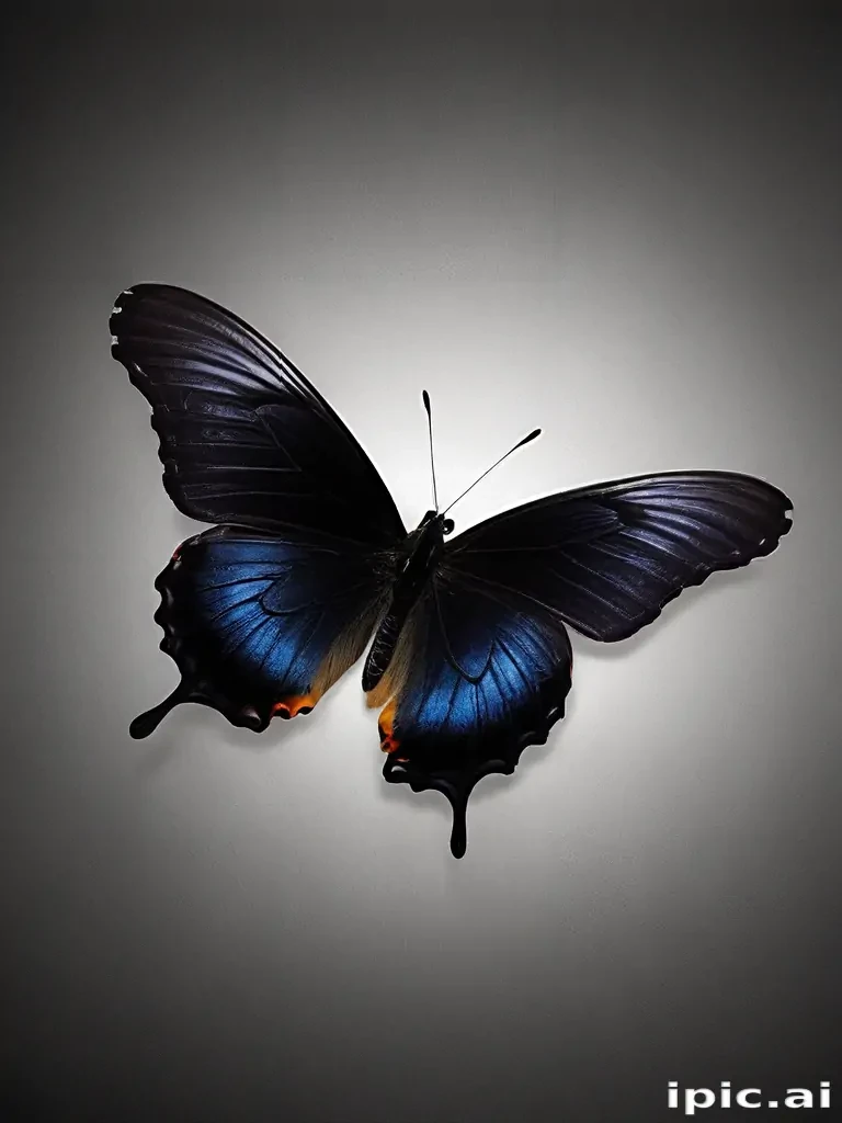 black butterfly wallpaper hd