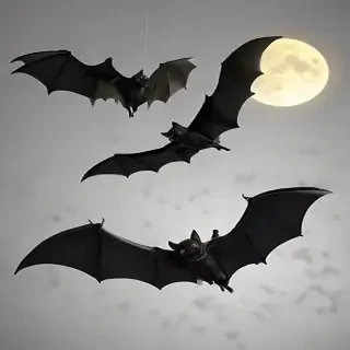 halloween bats png