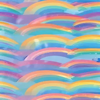 rainbow transparent