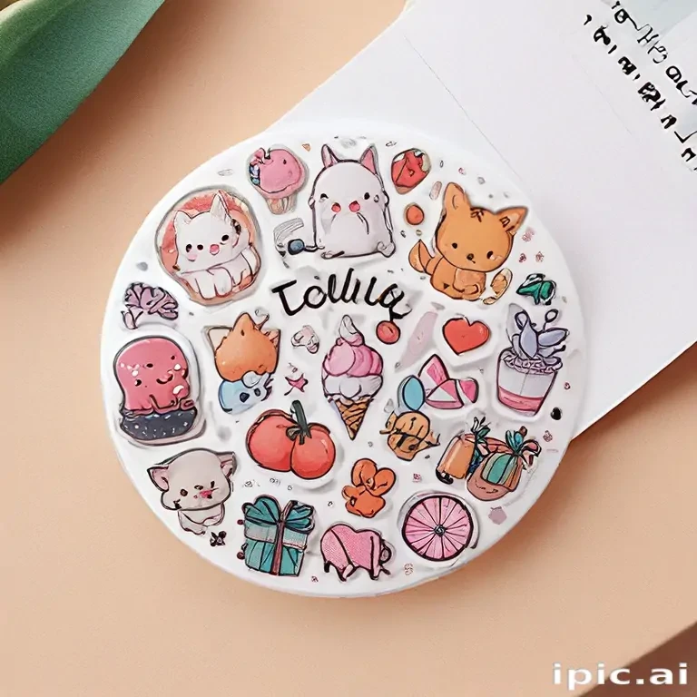 transparent cute stickers