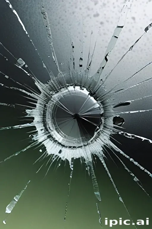 wallpaper broken glass