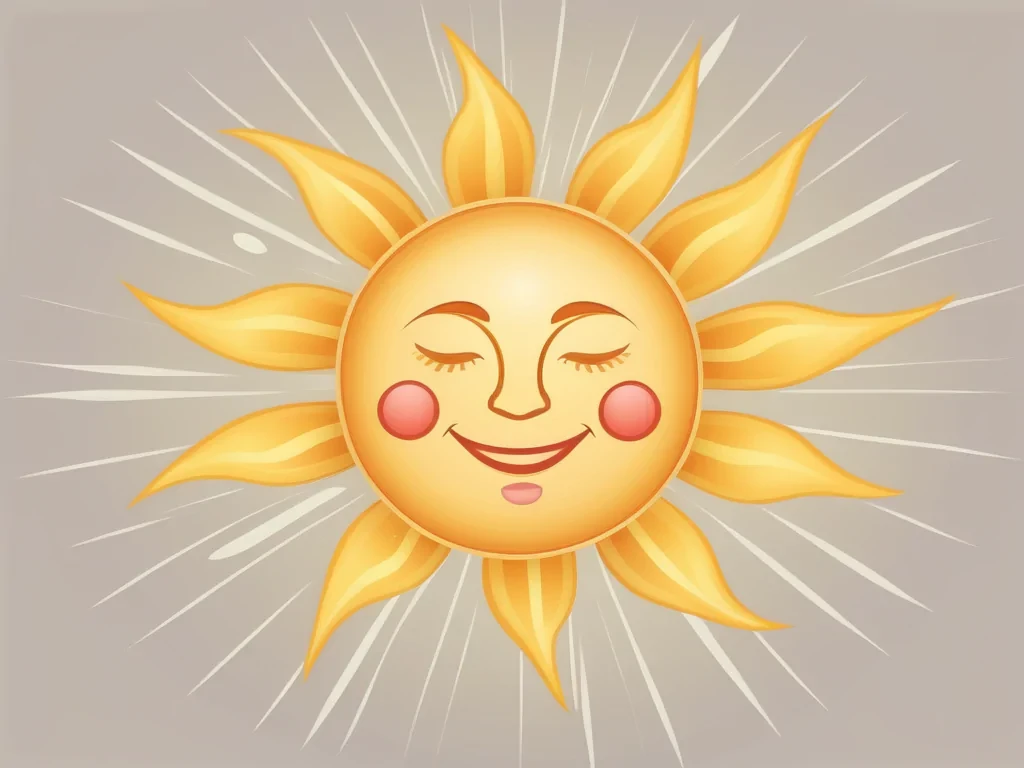 sun clip art png