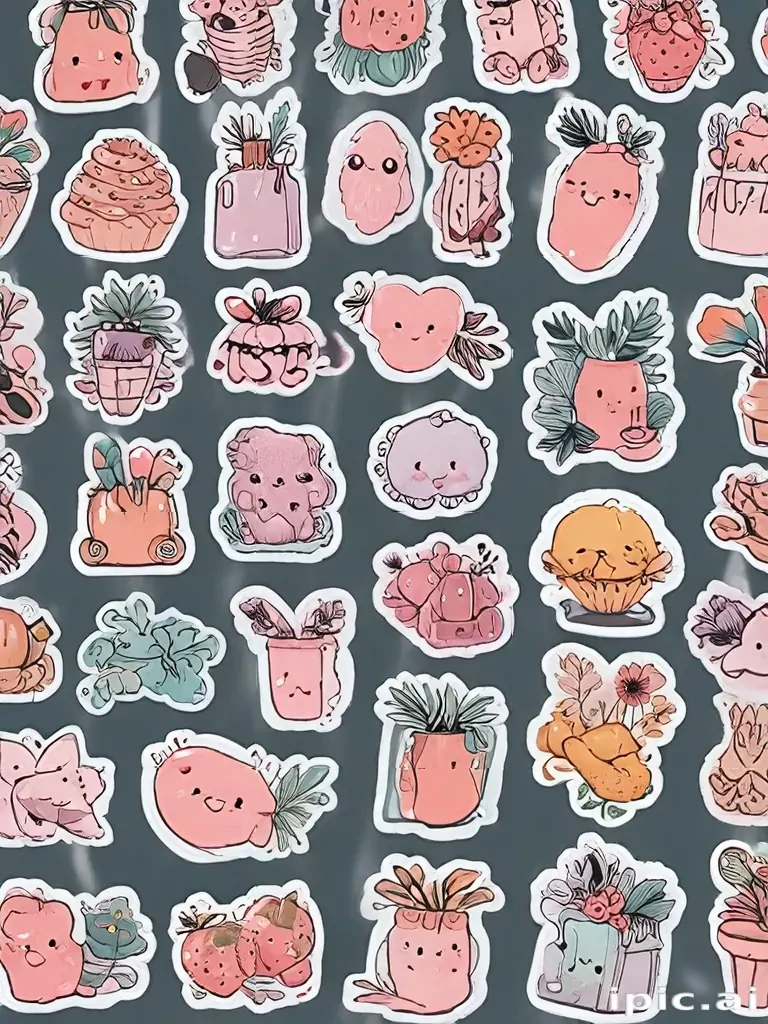 aesthetic printable stickers