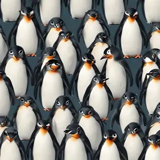 penguin background