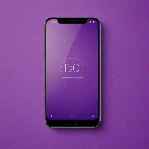 purple lockscreen