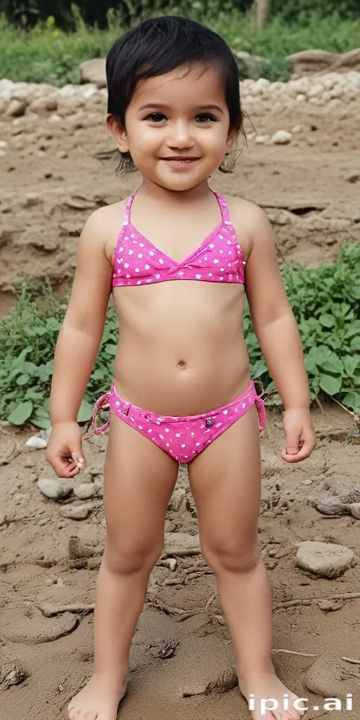 indian kid bikini
