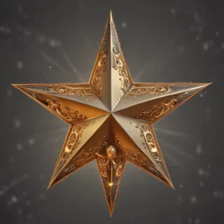 christmas star clipart free