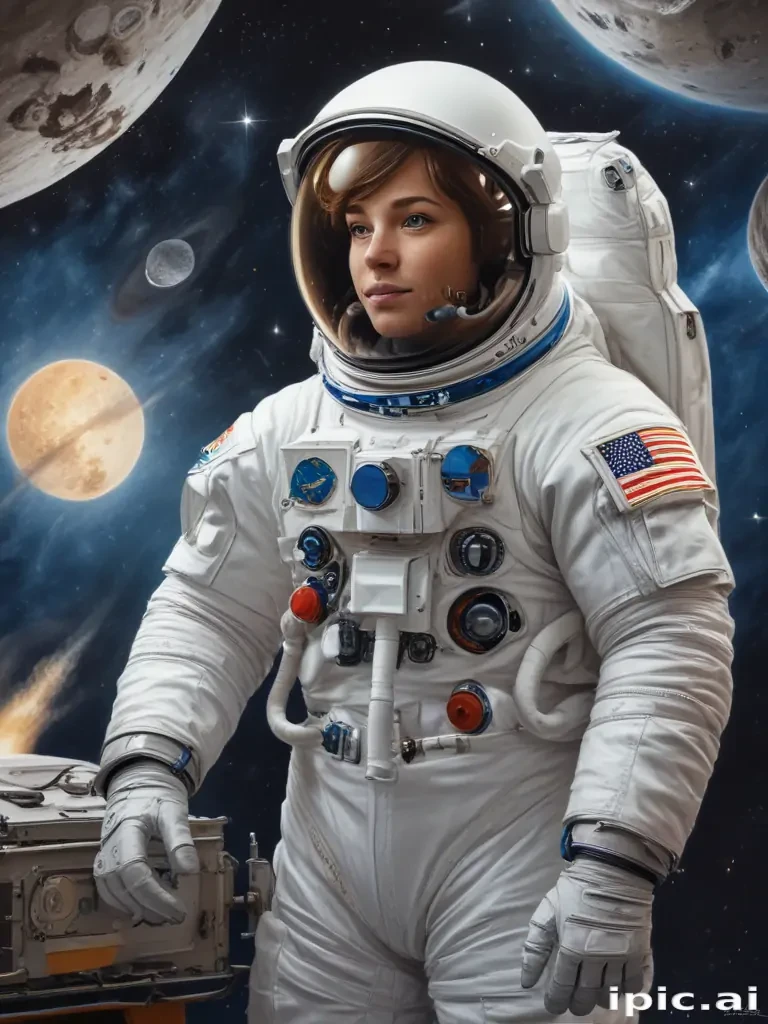 astronaut cartoon