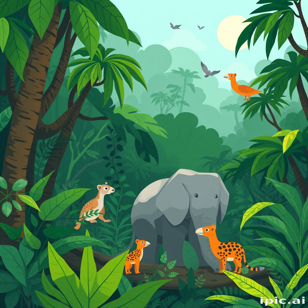 rainforest animals