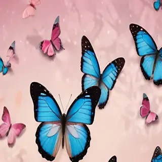 aesthetic butterfly background