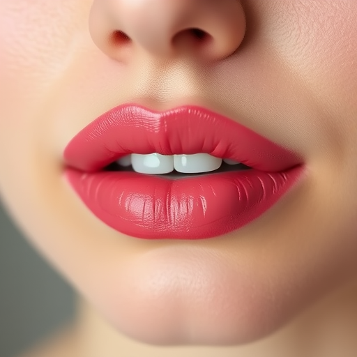 Elegant "Rose Petal" lip stain creating a soft, natural-looking flush of color that gradually intensifies throughout the day, leaving a gentle tint even after fading