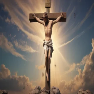 jesus on the cross clipart