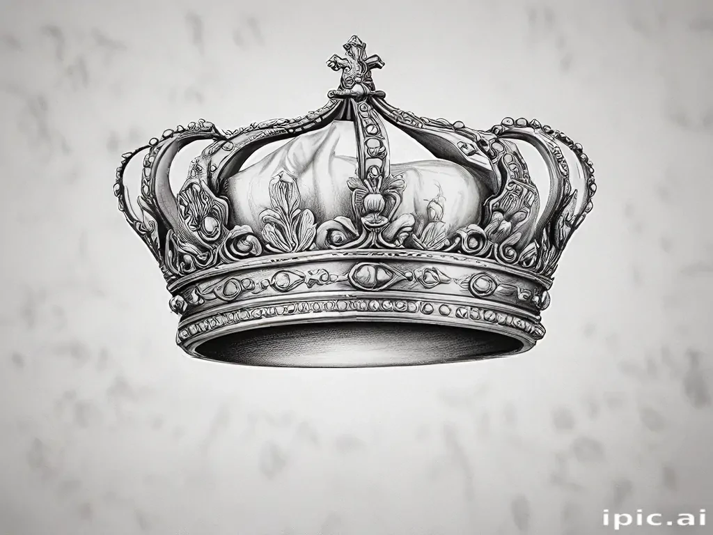 crown drawing