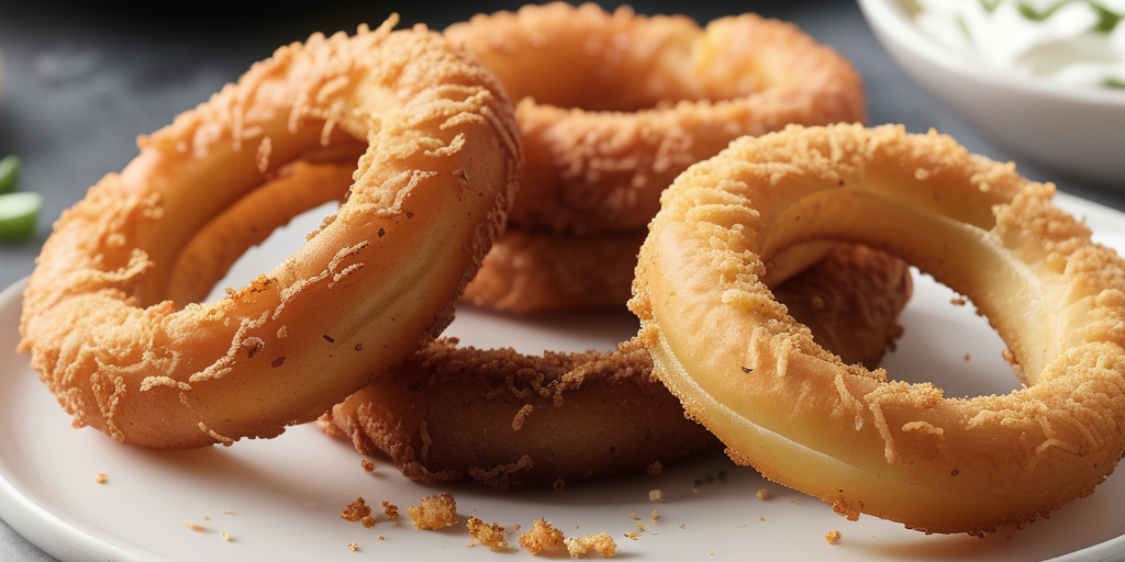 air fryer onion rings no breadcrumbs