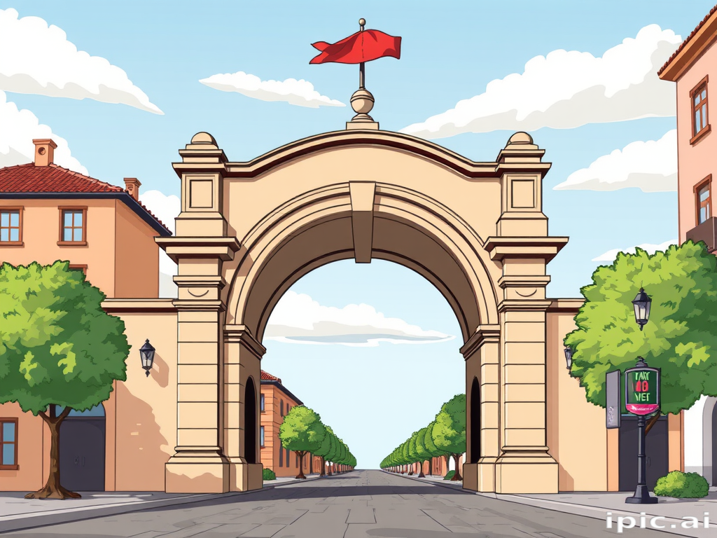 archway clipart