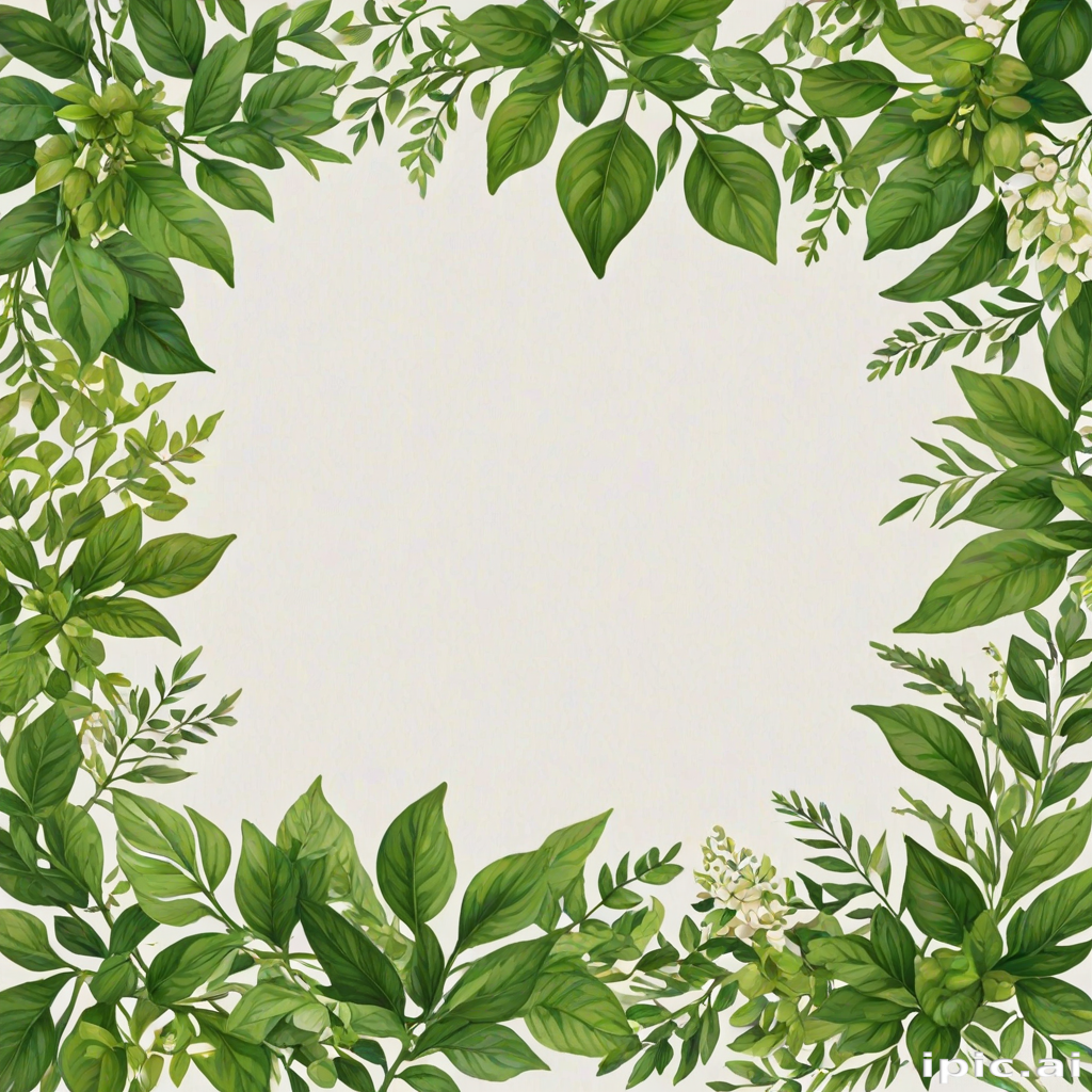 greenery border