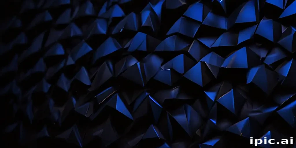 blue and black wallpaper