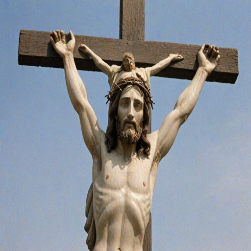 pictures of jesus on a cross