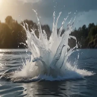 splashing water png