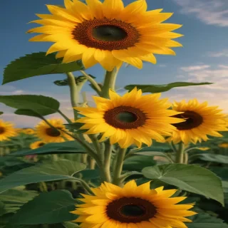 sunflowers aesthetic