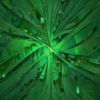 green abstract wallpaper