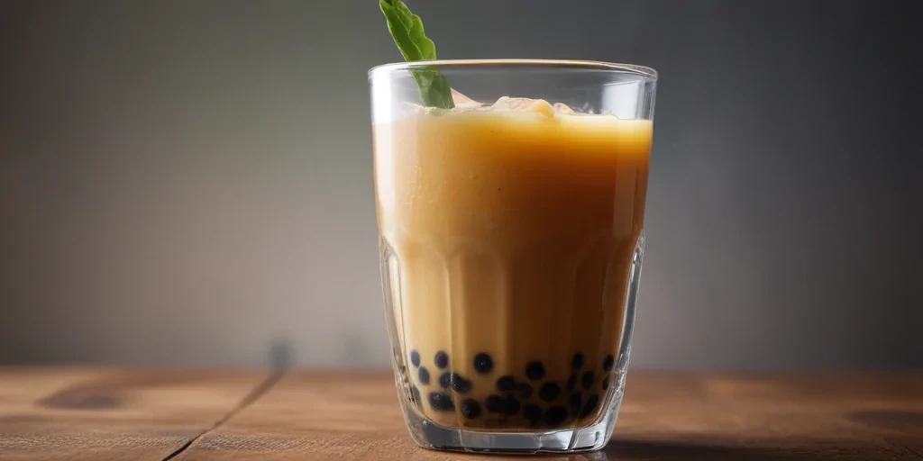 boba tea background