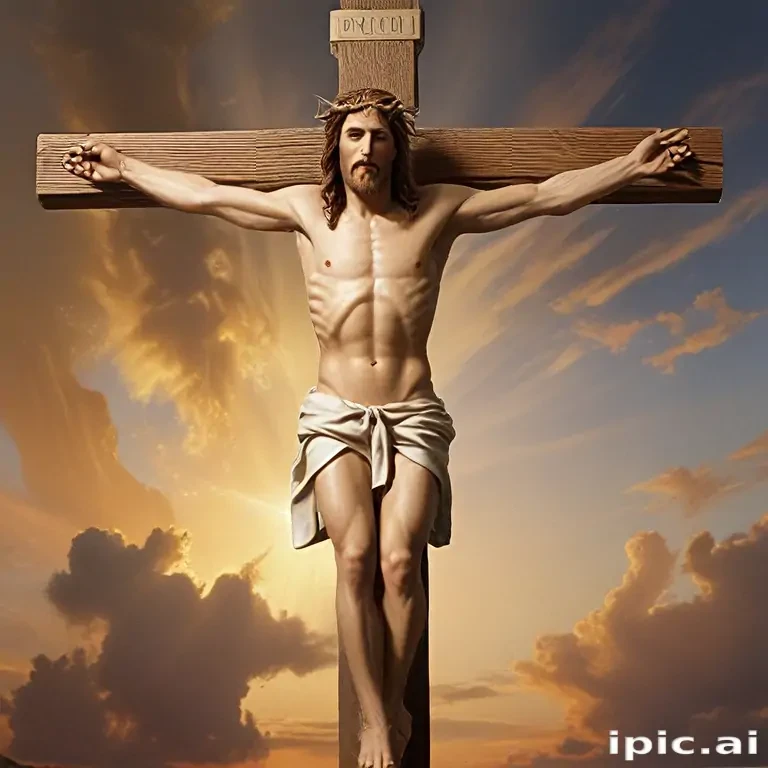 pic of jesus christ on cross