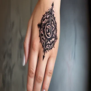 cute hand tattoos for black females