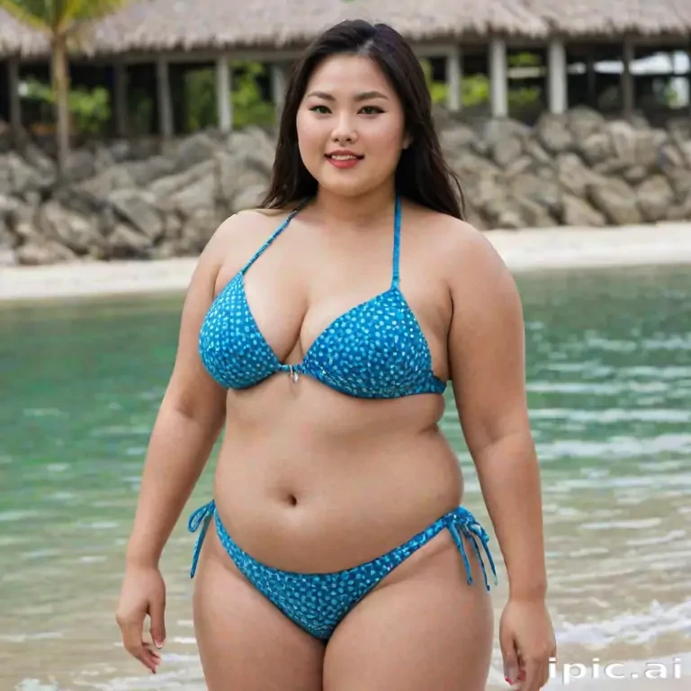 bbw asian bikini