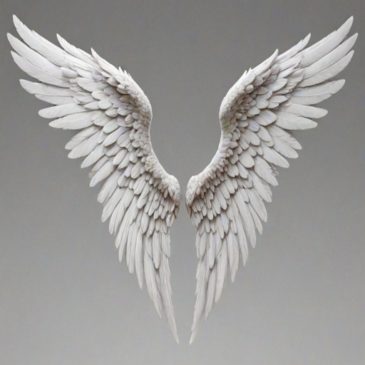 realistic angel wings png