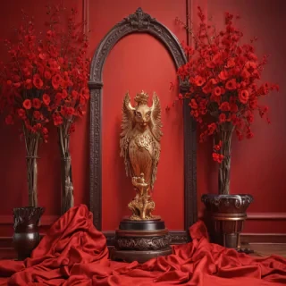 aesthetic red bg