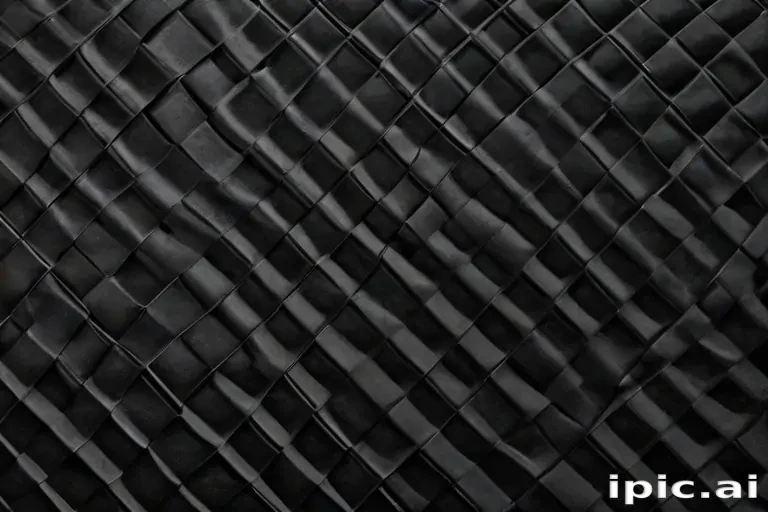 black checkered background