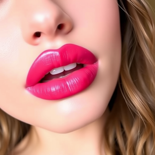 Ombre pink-to-purple lips, known as "Sunset Gradient," create a stunning two-tone effect with a smooth transition between shades