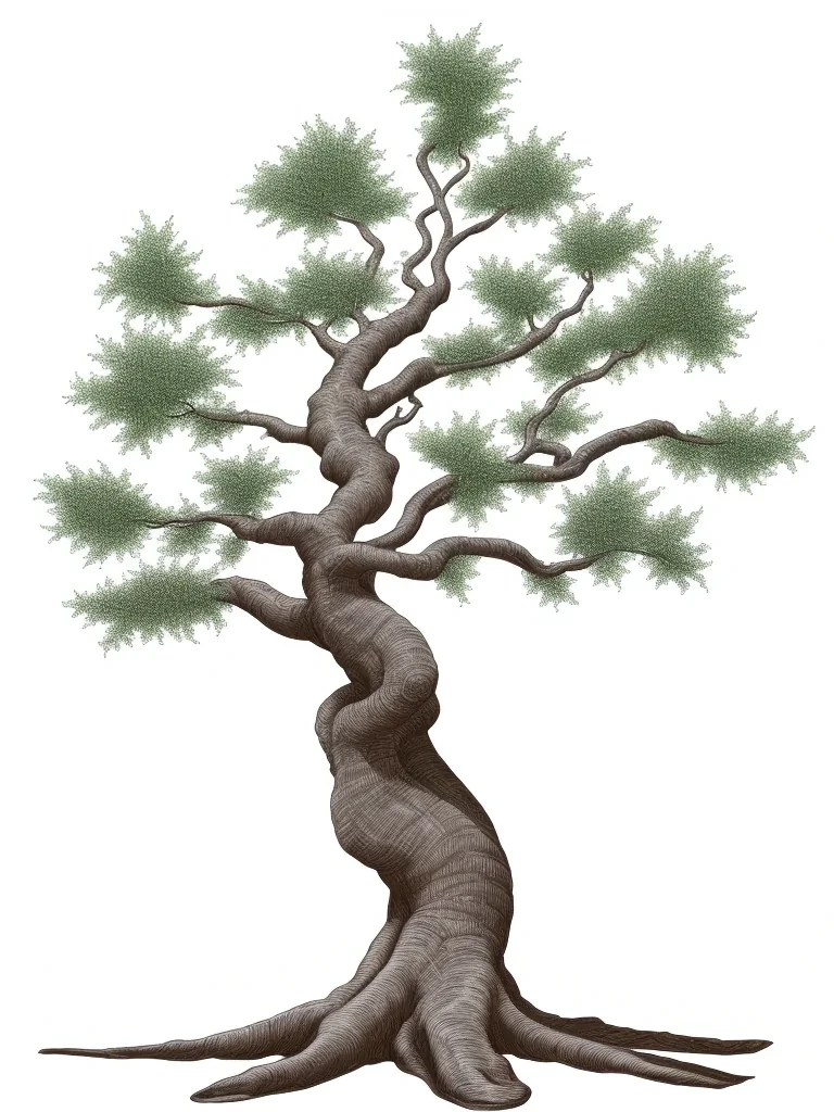 tree drawing png