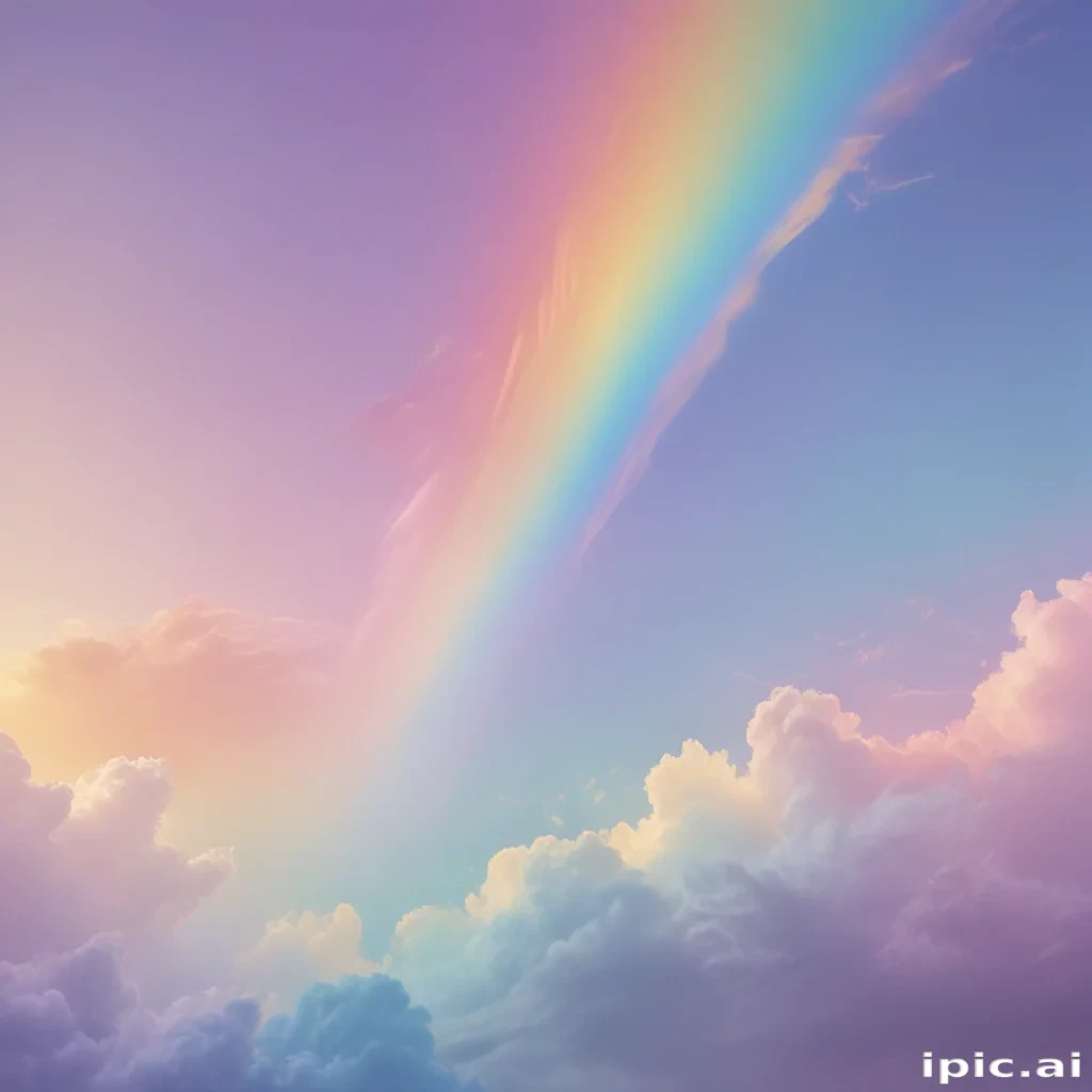 rainbow pastel background