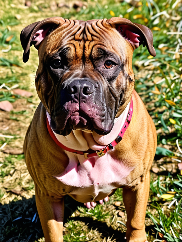 staffy bull bullmastiff