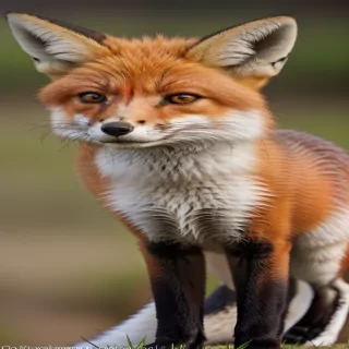 background fox