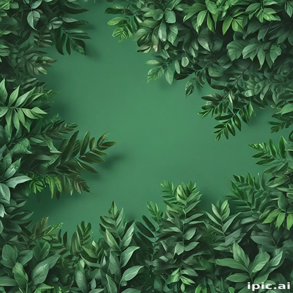 green background aesthetic