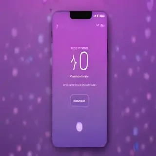 purple lockscreen
