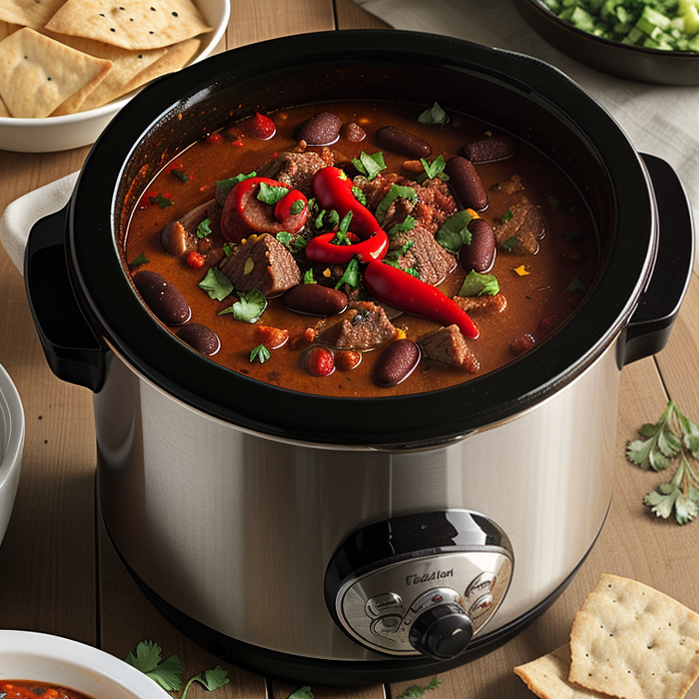 chili recipe venison crock pot