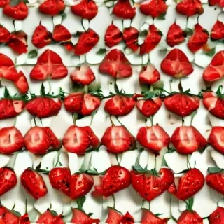 aesthetic strawberry wallpaper
